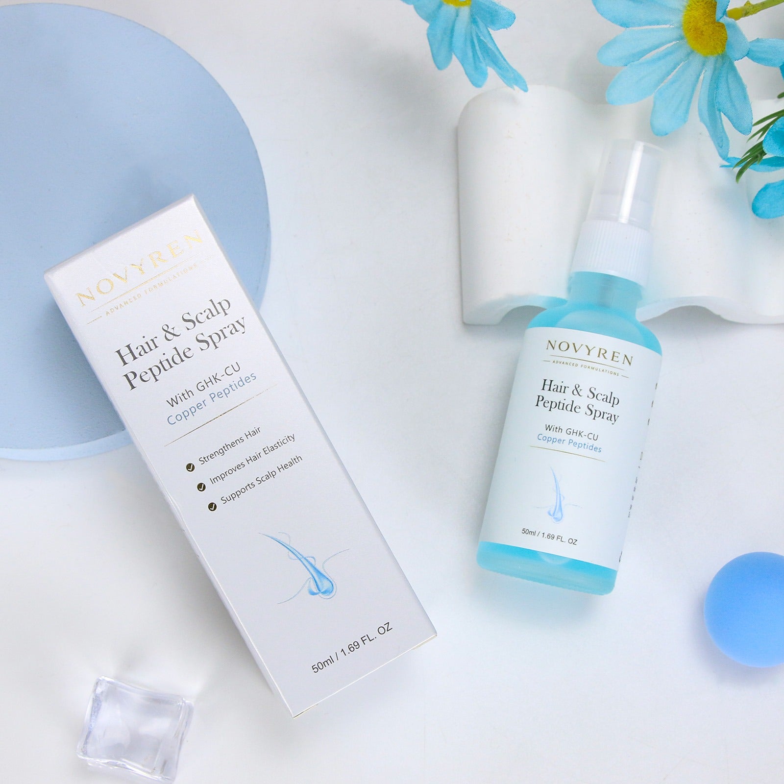 Novyren Multi-Peptide Hair Growth Spray