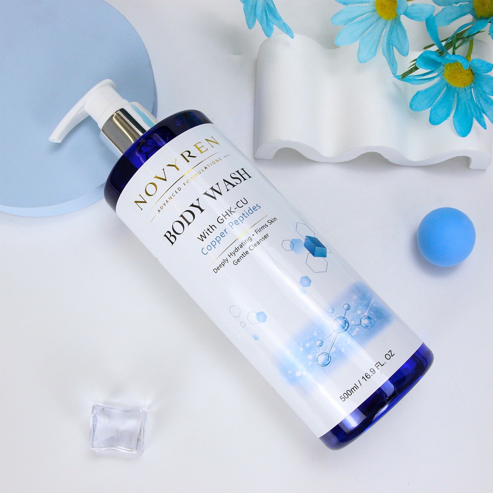 Novyren GHK-CU Copper Peptide Body Wash